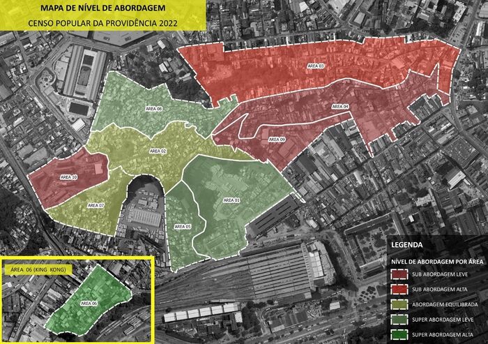 Mapa Providência: abordagem