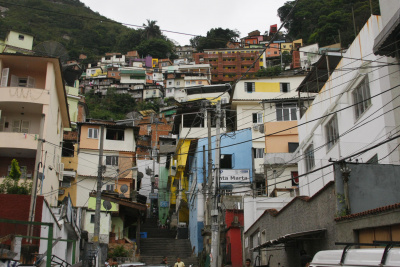 Favela do Santa Marta - autora: Sonia Fleury